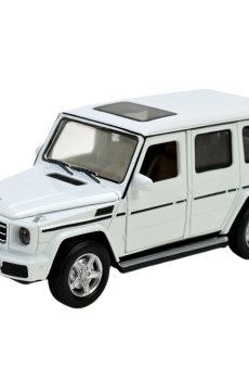 Автомодель Автопром Mercedes-Benz G 350 d біла (68436/1)