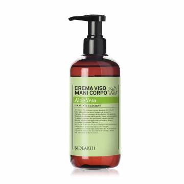 Крем для лица, рук и тела Bioearth Family Face Hand Body Cream с алоэ вера, 500 мл Крем для лица, рук и тела Bioearth Family Face Hand Body Cream с алоэ вера, 500 мл