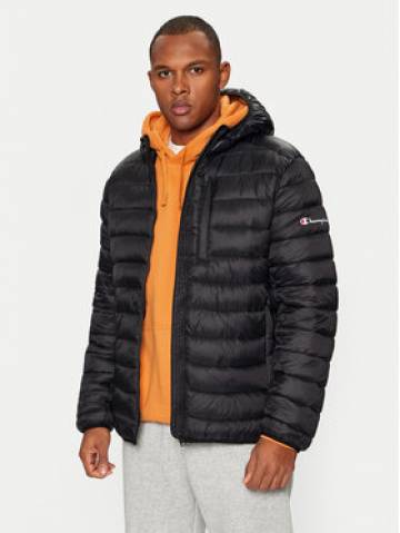 Champion Пуховик 220340 Чорний Regular Fit Champion Пуховик 220340 Чорний Regular Fit
