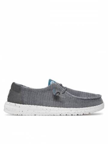 Hey Dude Туфлі Wendy Wave Corduroy 40195-025 Сірий Hey Dude Туфлі Wendy Wave Corduroy 40195-025 Сірий