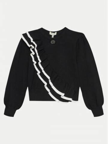 TWINSET Светр 242GJ3021 Чорний Regular Fit TWINSET Светр 242GJ3021 Чорний Regular Fit