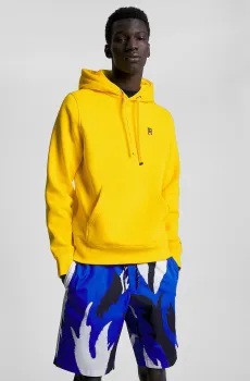 Мужское желтое худи SMALL IMD HOODY Желтый M Tommy Hilfiger MW0MW29283