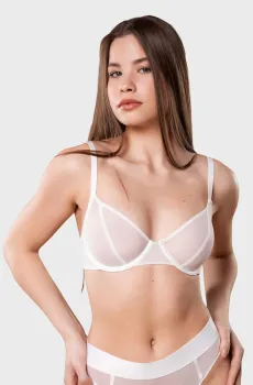 Женский белый бюстгальтер Белый 75E brabrabra SLZ27301077