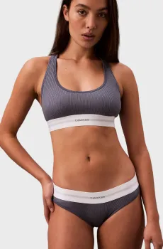 Женские синие трусики BIKINI Синий XL Calvin Klein LV00QF8022