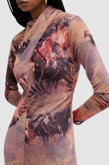 Платье AllSaints TIA COLCA midi облегающее Платье AllSaints TIA COLCA midi облегающее