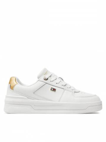 Tommy Hilfiger Снікерcи Essential Basket Sneaker Gold FW0FW08076 Écru