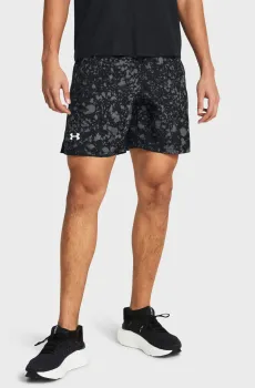 Мужские черные шорты UA LAUNCH 7 UNLINED SPECKS Черный XXL Under Armour 1382624-001