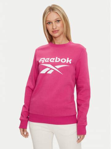 Reebok Світшот Identity Big Logo Fleece Crew 100075949 Рожевий Regular Fit Reebok Світшот Identity Big Logo Fleece Crew 100075949 Рожевий Regular Fit