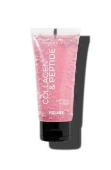 Пептидно-колагенова маска-плівка Hillary Collagen & Peptide Lifting Mask (Pink Edition), 90 мл