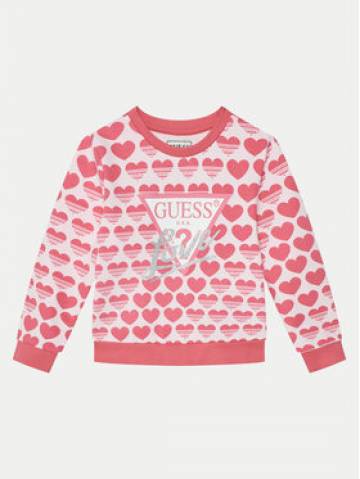 Guess Світшот K5RQ01 KA6R4 Рожевий Regular Fit Guess Світшот K5RQ01 KA6R4 Рожевий Regular Fit