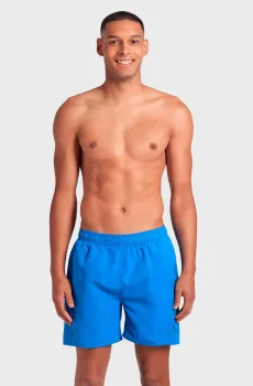 Мужские синие плавательные шорты FUNDAMENTALS ARENA LOGO BOXER Синий S Arena 006444-817