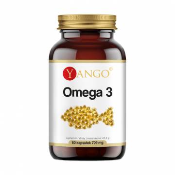 Омега-3 Yango Omega 3, 709 мг, 60 капсул Омега-3 Yango Omega 3, 709 мг, 60 капсул