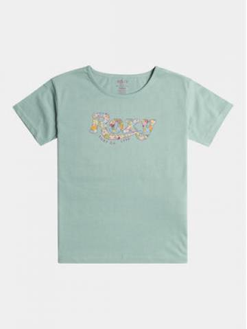 Roxy Футболка Day And Night A Tees ERGZT04008 Голубий Regular Fit Roxy Футболка Day And Night A Tees ERGZT04008 Голубий Regular Fit