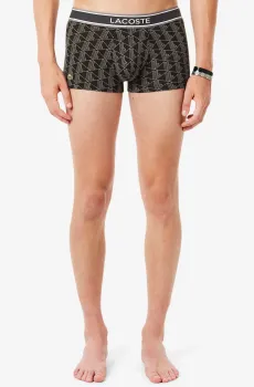 Мужские трусы (3 шт) Черный M Lacoste 5H4970031