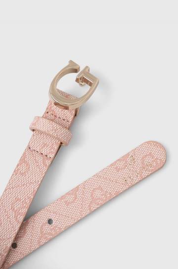 Детский ремень Guess цвет розовый