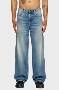Мужские голубые джинсы 2001 D-MACRO Голубой 33-32 Diesel A11598 0DBEB