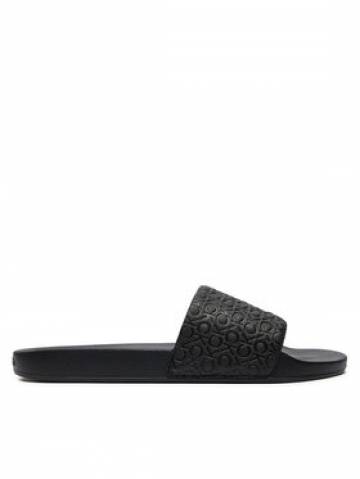 Calvin Klein Шльопанці Pool Slide Mono HM0HM01517 Чорний Calvin Klein Шльопанці Pool Slide Mono HM0HM01517 Чорний