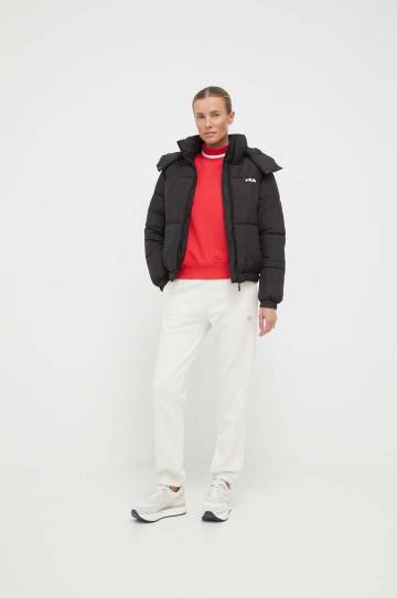 Куртка Fila женская цвет чёрный зимняя Куртка Fila женская цвет чёрный зимняя