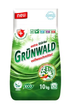 Стиральный порошок Grunwald Горная свежесть, 125 стирок, 10 кг
