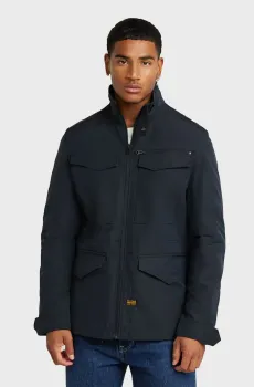 Мужская темно-синяя куртка Rovic Синий S G-Star RAW D26117,D908