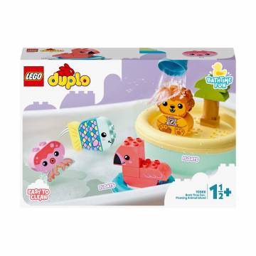 Конструктор LEGO Duplo My First Приключения в ванной: плавучий остров для зверей, 20 деталей, от 1.5 лет (10966) Конструктор LEGO Duplo My First Приключения в ванной: плавучий остров для зверей, 20 деталей, от 1.5 лет (10966)