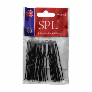 Набор шпилек для волос SPL черные, 5.5 см, 24 шт (3040-0055) Набор шпилек для волос SPL черные, 5.5 см, 24 шт (3040-0055)