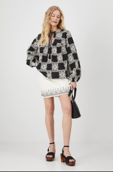 Хлопковая джинсовая юбка Medicine