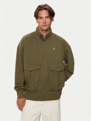 G-Star Raw Світшот Rovic D25096 D566 B230 Зелений Loose Fit G-Star Raw Світшот Rovic D25096 D566 B230 Зелений Loose Fit