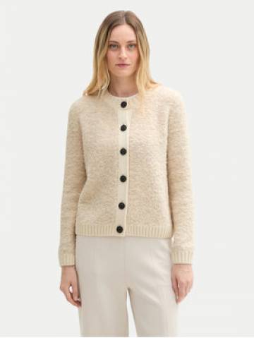 Tom Tailor Кардиган 1044068 Бежевий Regular Fit Tom Tailor Кардиган 1044068 Бежевий Regular Fit