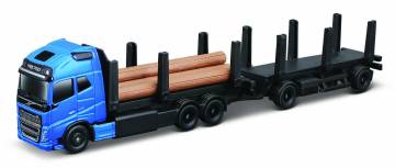 Вантажівка Maisto Mini work machines Volvo FH16 Logging trailer (11682/01)