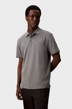 Мужское серое поло SUPIMA Серый L Calvin Klein LV04LB276G