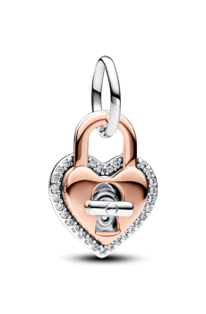 Намистина "Замок у формі серця"