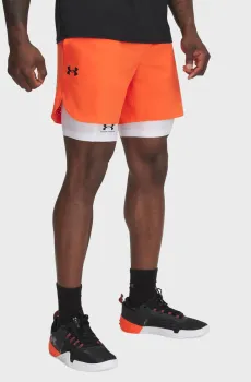 Мужские оранжевые шорты UA Vanish Elite Short Оранжевый M Under Armour 1376782-847