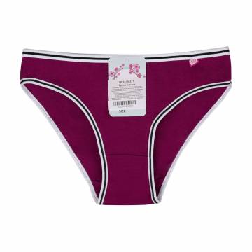 Трусики женские Q812/S0217, размер XXL, бордовый Трусики женские Q812/S0217, размер XXL, бордовый