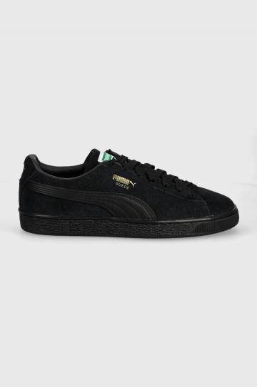 Замшевые кроссовки Puma Suede Classic цвет чёрный 399781 Замшевые кроссовки Puma Suede Classic цвет чёрный 399781