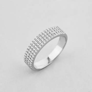 Серебряное кольцо Minimal ЛК-0076рК-16 16 Серебряное кольцо Minimal ЛК-0076рК-16 16