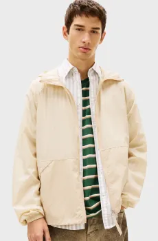 Мужская бежевая ветровка SIGNATURE Бежевый S Tommy Jeans DM0DM22734