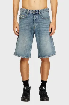 Мужские голубые джинсовые шорты D-MAUKI-SHORT CALZONCINI Голубой 29 Diesel A21968 RT214