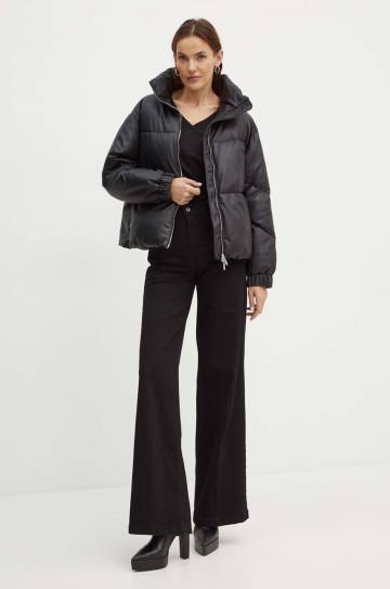Хлопковый лонгслив Armani Exchange цвет чёрный 8NYT89 YJG3Z Хлопковый лонгслив Armani Exchange цвет чёрный 8NYT89 YJG3Z