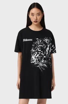 Женское черное платье ZAYA Черный S AllSaints W053DE