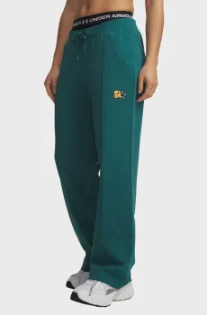 Женские зеленые спортивные брюки Sport Terry Trend Pant Зеленый L Under Armour 6010916-338