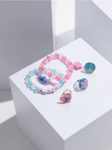 Комплект біжутерії Stitch - різнобарвний Комплект біжутерії Stitch - різнобарвний