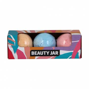 Набор бомбочек для ванны Beauty Jar, 3*130 г Набор бомбочек для ванны Beauty Jar, 3*130 г