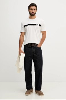 Хлопковая футболка Armani Exchange