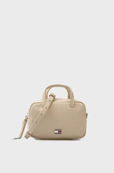 Женская бежевая сумка CITY Бежевый ONESIZE Tommy Jeans AW0AW18084