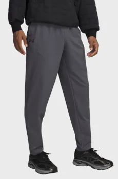 Мужские темно-серые спортивные брюки UA Unstoppable Tapered Pants Серый M Under Armour 6003861-025