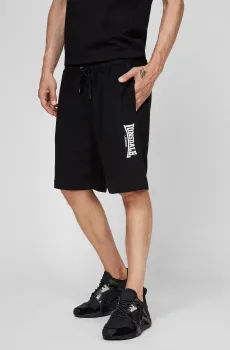 Мужские черные шорты Черный M Lonsdale 117111