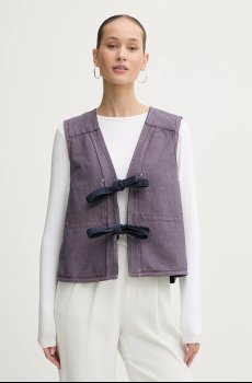 Двусторонний джинсовый жилет Stine Goya 0