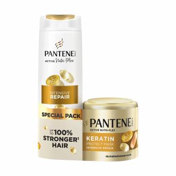 Подарочный набор для волос Pantene Pro-V Intensive Repair Интенсивное восстановление (шампунь, 400 мл + маска, 300 мл) Подарочный набор для волос Pantene Pro-V Intensive Repair Интенсивное восстановление (шампунь, 400 мл + маска, 300 мл)