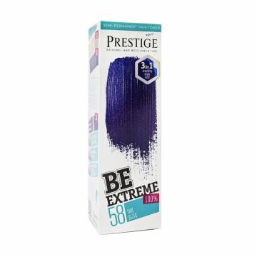 Оттеночный бальзам для волос Vips Prestige Be Extreme 58 Синие чернила, 100 мл Оттеночный бальзам для волос Vips Prestige Be Extreme 58 Синие чернила, 100 мл